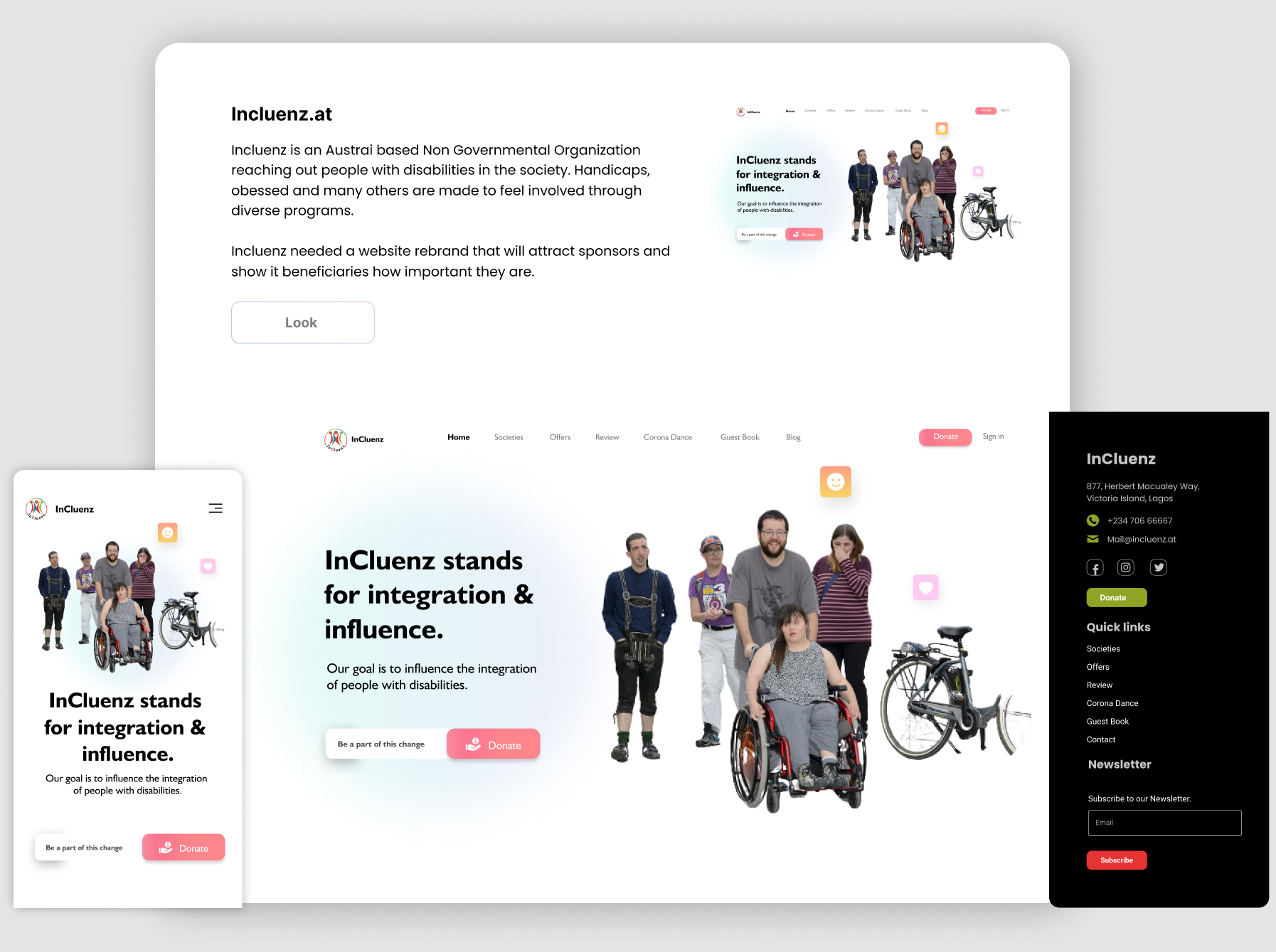 Non NGO Landing page