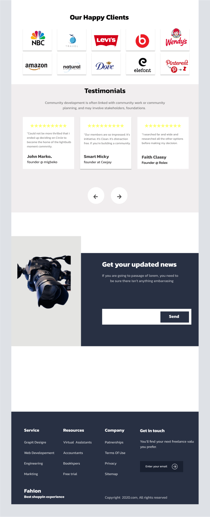 Product Page